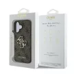 Guess GUHCP16L4GMGBR iPhone 16 Pro 6.3" brązowy/barna keménytok 4G nagy logó