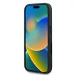 Guess GUHCP16L4GMGGR iPhone 16 Pro 6.3" fekete/barna keménytok 4G nagy logóval