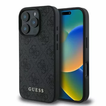   Guess GUHCP16LG4GFGR 4G Classic iPhone 16 Pro 6.3", tok, fekete