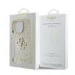 Guess GUHCP16LHG4SGD iPhone 16 Pro 6.3" złoty/gold keménytok Fixed Glitter Big 4G