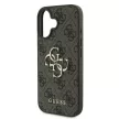 Guess GUHCP16S4GMGBR iPhone 16 6.1" brązowy/barna keménytok 4G nagy logó