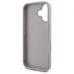 Guess GUHCP16S4GMGPI iPhone 16 6.1" różowe/rózsaszín keménytok 4G nagy logó