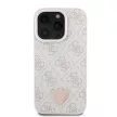 Guess Leather 4G Triangle Strass Magsafe GUHCP16XP4TDPP iPhone 16 Pro Max 6.1" hátlap, tok, rózsaszín