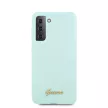 Guess Samsung Galaxy S21 Plus Vintage Glitter Gradient (GUHCS21MLSLMGLB) hátlap, tok, türkiszkék
