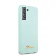 Guess Samsung Galaxy S21 Plus Vintage Glitter Gradient (GUHCS21MLSLMGLB) hátlap, tok, türkiszkék