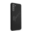 Guess Samsung Galaxy S21 Plus Silicone Vintage (GUHCS21MLSVSBK) hátlap, tok, fekete