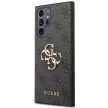 Guess GUHCS24L4GMGGR 4G Big Metal Logo hátlap, tok Samsung Galaxy S24 Ultra, fekete