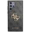 Guess GUHCS24L4GMGGR 4G Big Metal Logo hátlap, tok Samsung Galaxy S24 Ultra, fekete