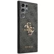 Guess GUHCS24L4GMGGR 4G Big Metal Logo hátlap, tok Samsung Galaxy S24 Ultra, fekete