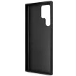 Guess GUHCS24L4GMGGR 4G Big Metal Logo hátlap, tok Samsung Galaxy S24 Ultra, fekete