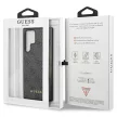 Guess Samsung Galaxy S24 Ultra Croco Triangle Metal Logo (GUHCS24LG4GFGR) hátlap, tok, fekete