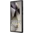 Guess GUHCS24LPGS4TDW Grip Stand 4G Triangle Strass Samsung Galaxy S24 Ultra hátlap, tok, barna