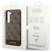 Guess GUHCS24MG4GLBR 4G Stripe Collection hátlap, tok Samsung Galaxy S24 Plus, barna