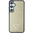 Guess GUHCS24MHDGPPD Rhinestone Triangle hátlap, tok Samsung Galaxy S24 Plus, arany