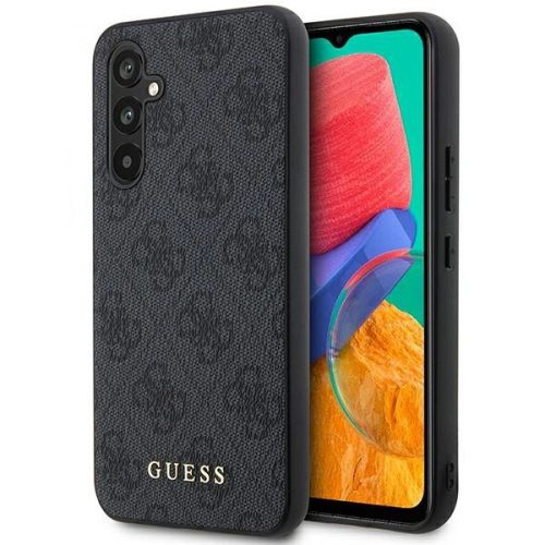 Guess GUHCSA54G4GFGR Samsung Galaxy A54 5G A546 hátlap, tok 4G Metal Gold Logo, szürke