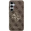 GUESS hátlap, tok Samsung Galaxy A55 GUHCSA554GMGBR (PU Big 4G Metal Logo), barna