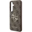 GUESS hátlap, tok Samsung Galaxy A55 GUHCSA554GMGBR (PU Big 4G Metal Logo), barna
