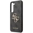 GUESS hátlap, tok Samsung Galaxy A55 GUHCSA554GMGGR (PU Big 4G Metal Logo), fekete