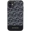 Guess GUHMN61HGCFFSEK Gcube MagSafe iPhone 11/Xr 6.1", hátlap, tok, fekete