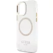 Guess GUHMP12MHTRMD iPhone 12/12 Pro 6.1" hátlap, tok Metal Outline Magsafe, arany