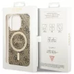 Guess GUHMP13LH4STW iPhone 13 Pro/13 6.1" hátlap, tok 4G MagSafe, barna