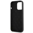 Guess GUHMP13LLSLMGBK iPhone 13 Pro/13 6.1" hátlap, tok Silicone Script Gold Logo MagSafe, fekete