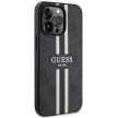 Guess GUHMP13LP4RPSK iPhone 13 Pro/13 6.1" hátlap, tok 4G Printed Stripes MagSafe, fekete