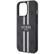 Guess GUHMP13LP4RPSK iPhone 13 Pro/13 6.1" hátlap, tok 4G Printed Stripes MagSafe, fekete