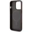 Guess GUHMP13LP4RPSW iPhone 13 Pro/13 6.1" hátlap, tok 4G Printed Stripes MagSafe, barna