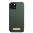 Guess GUHMP13MSBPLA Silicone Logo Plate MagSafe iPhone 13 6.1" hátlap, tok, szürke