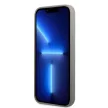 Guess GUHMP13SSPLG Silicone Logo Plate MagSafe iPhone 13 mini 5.4", hátlap, tok, szürke