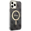 Guess GUHMP13XH4STK iPhone 13 Pro Max 6.7" hátlap, tok 4G MagSafe, fekete