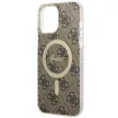 Guess GUHMP13XH4STW iPhone 13 Pro Max 6.7" hátlap, tok 4G MagSafe, barna