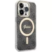 Guess 4G MagSafe hátlap, tok iPhone 14 Pro, fekete