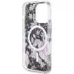 Guess GUHMP14LHCFWSK iPhone 14 Pro 6.1" hátlap, tok Flower MagSafe, fekete