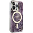 Guess GUHMP14LHLEOPWWP Leopard MagSafe iPhone 14 Pro 6.1" tok, rózsaszín