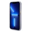 Guess GUHMP14LHTCMU iPhone 14 Pro 6.1" hátlap, tok Gold Outline Translucent MagSafe, lila