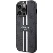 Guess GUHMP14LP4RPSK iPhone 14 Pro 6.1" hátlap, tok 4G Printed Stripes MagSafe, fekete