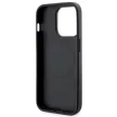 Guess GUHMP14LP4RPSK iPhone 14 Pro 6.1" hátlap, tok 4G Printed Stripes MagSafe, fekete