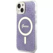 Guess GUHMP14MH4STU iPhone 14 Plus 6.7" hátlap, tok 4G MagSafe, lila
