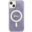 Guess GUHMP14MH4STU iPhone 14 Plus 6.7" hátlap, tok 4G MagSafe, lila