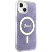 Guess GUHMP14MH4STU iPhone 14 Plus 6.7" hátlap, tok 4G MagSafe, lila