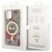 Guess GUHMP14MHCFWWSA Flower MagSafe iPhone 14 Plus/15 Plus 6.7" tok, szürke