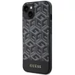 Guess GUHMP14MHGCFSEK iPhone 14 Plus 6.7" hátlap, tok GCube Stripes MagSafe, fekete