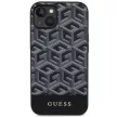 Guess GUHMP14MHGCFSEK iPhone 14 Plus 6.7" hátlap, tok GCube Stripes MagSafe, fekete