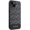 Guess GUHMP14MHGCFSEK iPhone 14 Plus 6.7" hátlap, tok GCube Stripes MagSafe, fekete