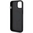 Guess GUHMP14MHGCFSEK iPhone 14 Plus 6.7" hátlap, tok GCube Stripes MagSafe, fekete