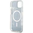 Guess GUHMP14MHTMRSK iPhone 14 Plus/15 Plus 6.7" hátlap, tok Golden Marble MagSafe, fekete