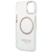 Guess GUHMP14MHTRMD iPhone 14 Plus 6.7 " hátlap, tok Metal Outline Magsafe, arany
