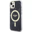 Guess GUHMP14MPCUMAK iPhone 14 Plus 6.7" hátlap, tok Marble MagSafe, fekete
